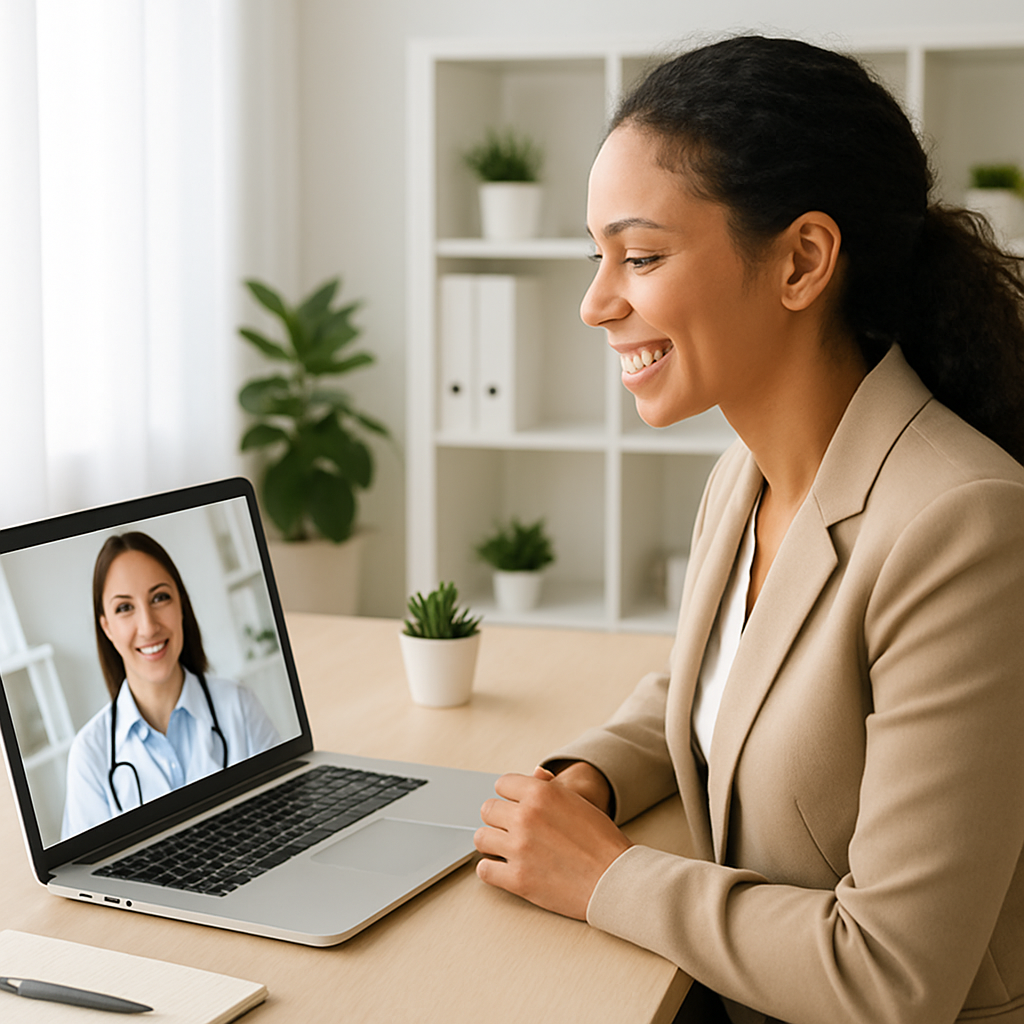 [Pessoa a utilizar serviços de telemedicina]